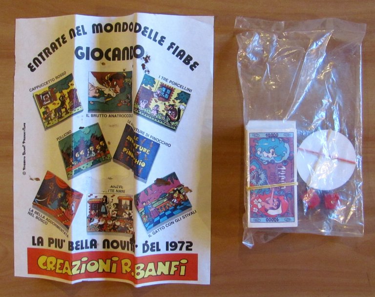 Gioco da Tavolo LE AVVENTURE DI PINOCCHIO, anni '70 - …