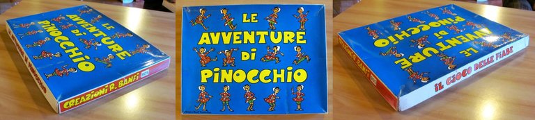 Gioco da Tavolo LE AVVENTURE DI PINOCCHIO, anni '70 - …
