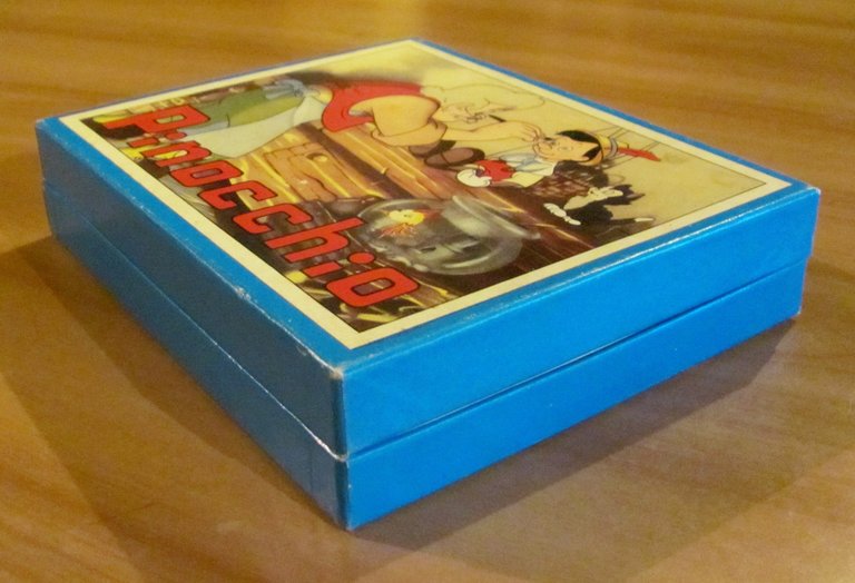 Gioco dei CUBI di PINOCCHIO in Scatola Originale anni '50