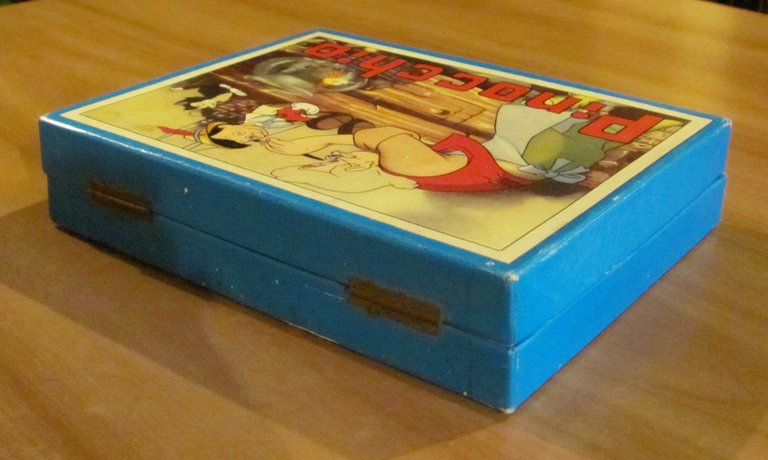 Gioco dei CUBI di PINOCCHIO in Scatola Originale anni '50