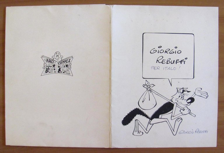 GIORGIO REBUFFI PORTFOLIO - ARCI COMICS Tirat. Limit. 300 copie, …