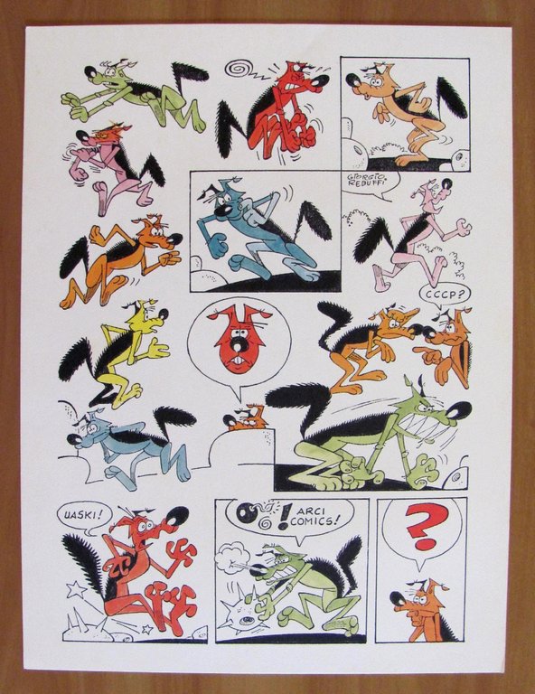 GIORGIO REBUFFI PORTFOLIO - ARCI COMICS Tirat. Limit. 300 copie, …