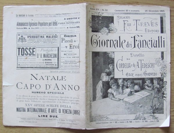 GIORNALE DEI FANCIULLI N.52 del 1895