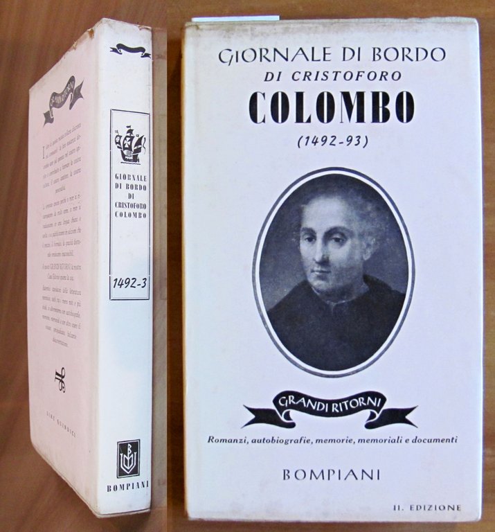 GIORNALE DI BORDO DI CRISTOFORO COLOMBO (1492-93) - Coll. Grandi … | Immagine Gallery 1