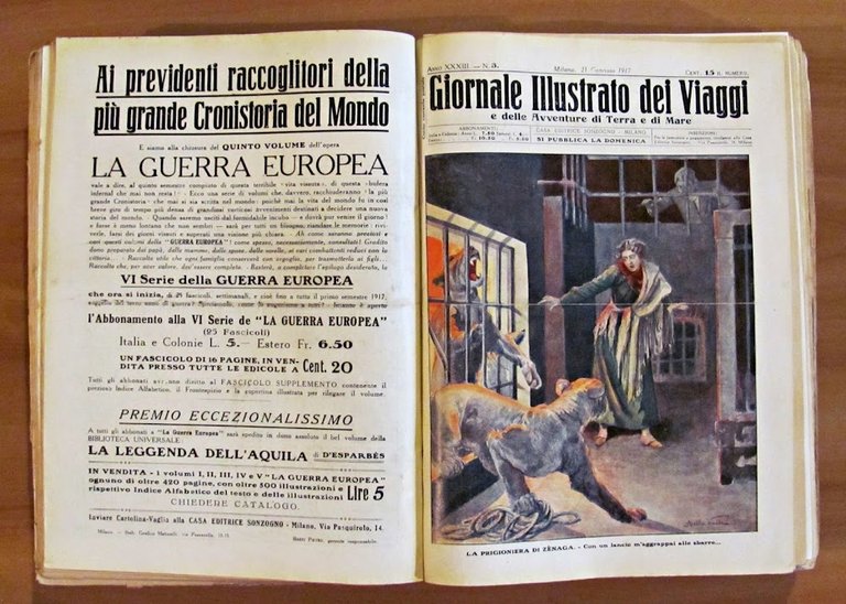 GIORNALE ILLUSTRATO DEI VIAGGI E DELLE AVVENTURE DI TERRA E …