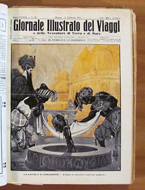 GIORNALE ILLUSTRATO DEI VIAGGI E DELLE AVVENTURE DI TERRA E …