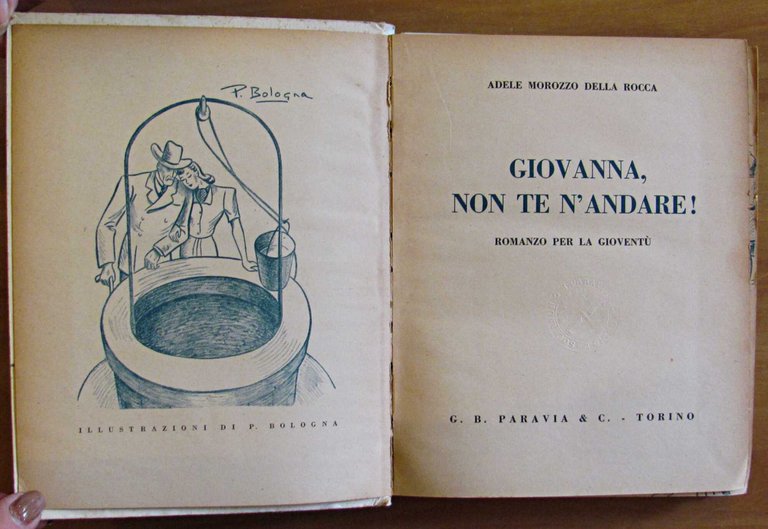 GIOVANNA, NON TE N'ANDARE!, 1942 - ill. Paola BOLOGNA | Immagine Gallery 2