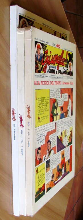 GIUNGLA - ANASTATICA Nerbini - Volumi cartonati N.1, 2 e …