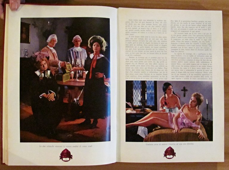 GIUSTINA O LE DISGRAZIE DELLA VIRTU', 1967 - Bilingue ITA-FRA