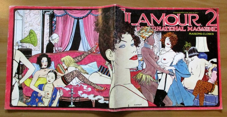 GLAMOUR INTERNATIONAL MAGAZINE N.2 1985 - Maisons Closes