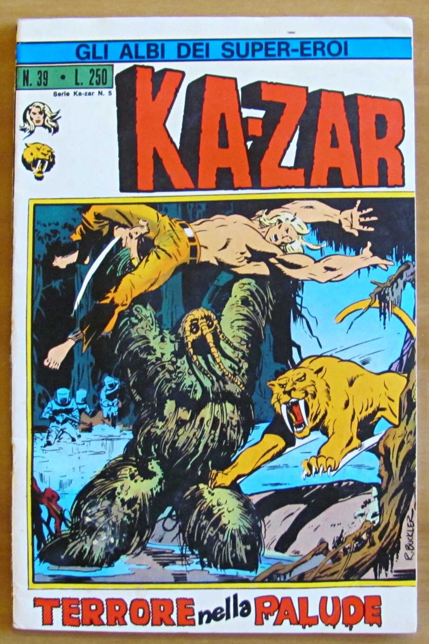 GLI ALBI DEI SUPER EROI N.39 - KA-ZAR - Terrore … | Immagine principale