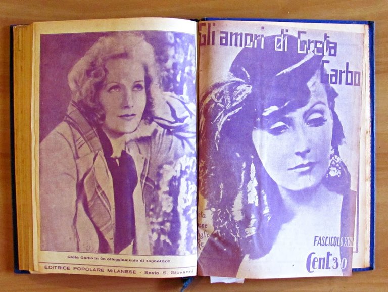 GLI AMORI DI GRETA GARBO - Completa 18 Fascicoli
