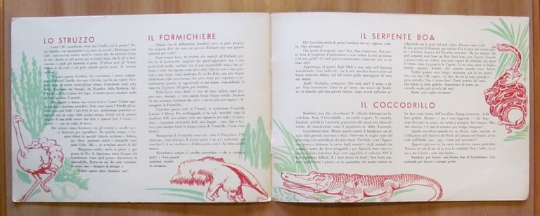 GLI ANIMALI DEL PICCOLO ZOO SI PRESENTANO, 1944