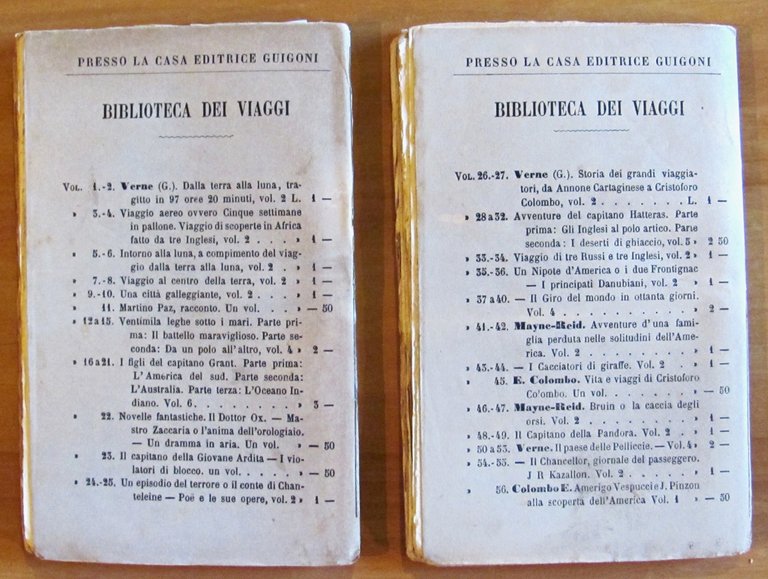 GLI ESULI NELLA FORESTA - 2 Volumi, Completo, 1880
