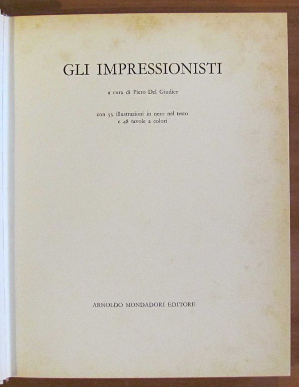 GLI IMPRESSIONISTI, 1961 - Illustratissimo