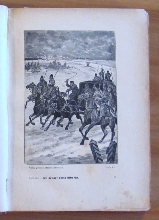 GLI ORRORI DELLA SIBERIA, 1906 - ill. ZANETTI