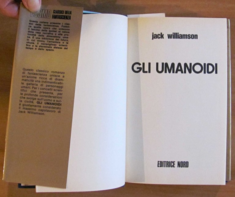 GLI UMANOIDI - Cosmo Serie Oro, I ed. 1974