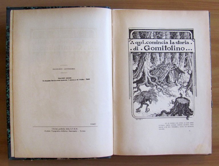 GOMITOLINO, I ed. 1913 - ill. YAMBO
