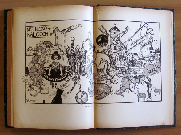GOMITOLINO, I ed. 1913 - ill. YAMBO