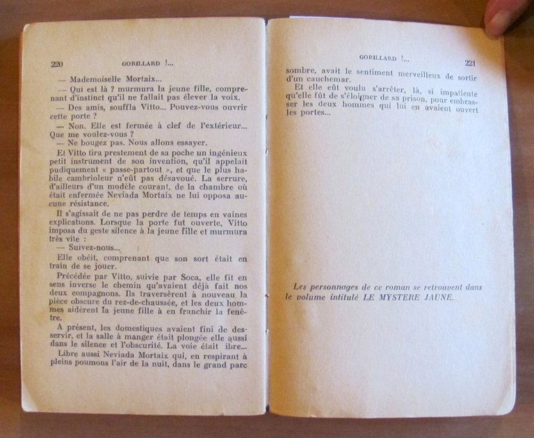 GORILLARD + LE MYSTERE JAUNE - Les Grandes Aventures du …