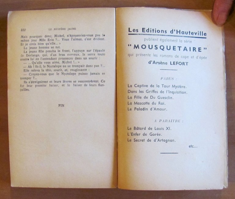 GORILLARD + LE MYSTERE JAUNE - Les Grandes Aventures du …