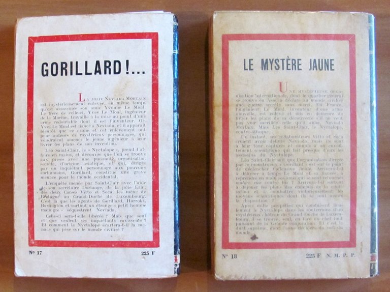 GORILLARD + LE MYSTERE JAUNE - Les Grandes Aventures du …