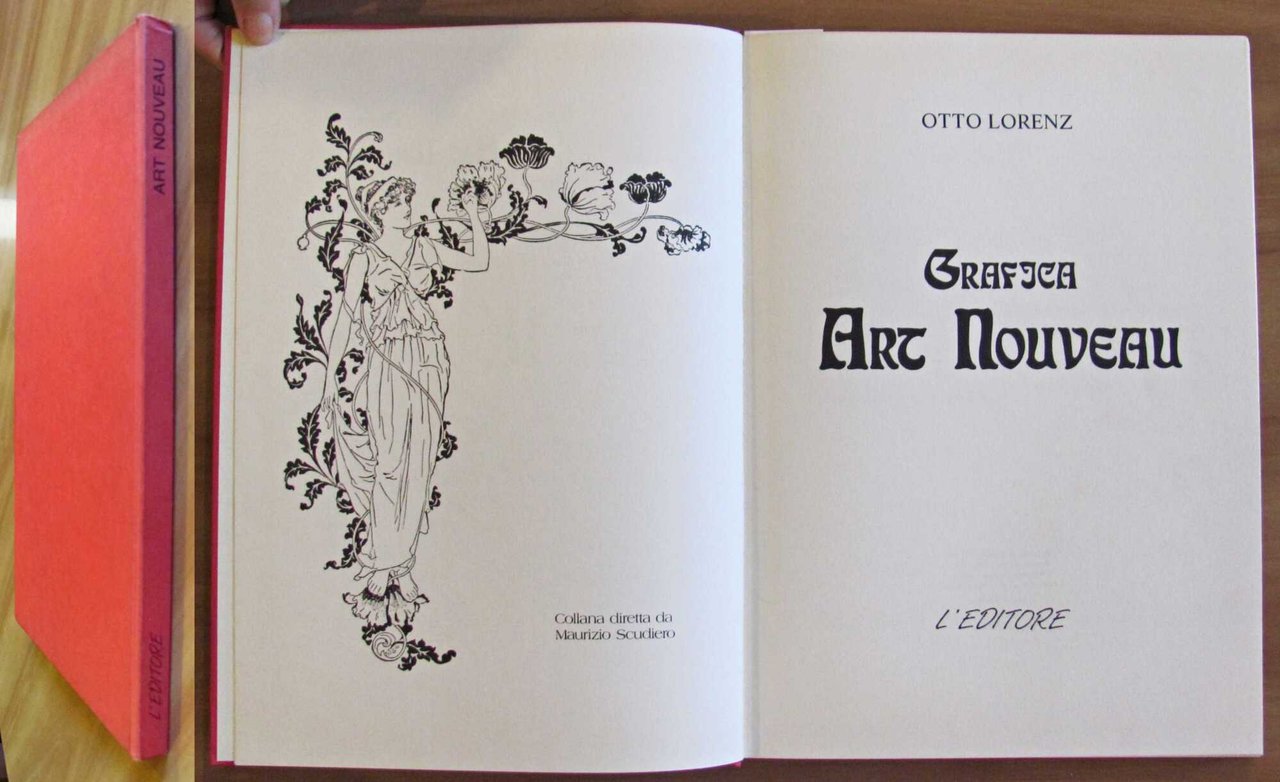 GRAFICA ART NOUVEAU, 1989 con 85 illustrazioni a colori | Immagine principale