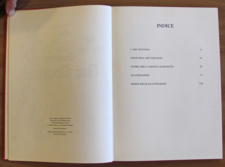 GRAFICA ART NOUVEAU, 1989 con 85 illustrazioni a colori | Immagine Gallery 3