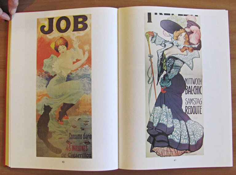 GRAFICA ART NOUVEAU, 1989 con 85 illustrazioni a colori | Immagine Gallery 6