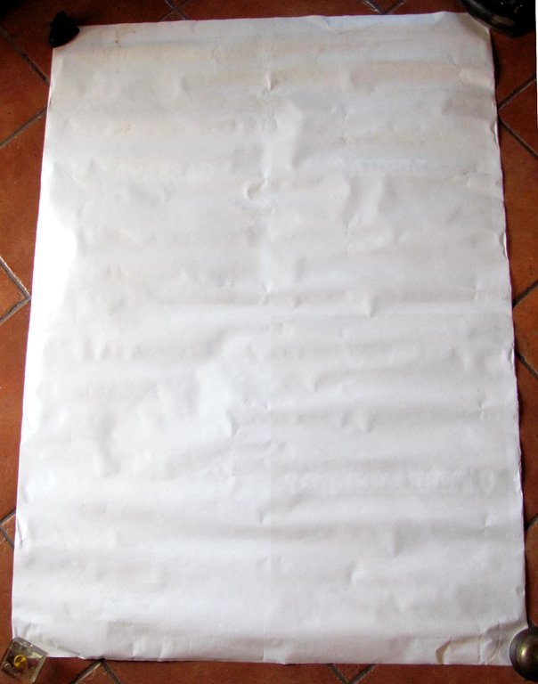 Grande Manifesto Pubblicitario 1982 - PINOCCHIO Liscia, Gassata o Ferrarelle? …