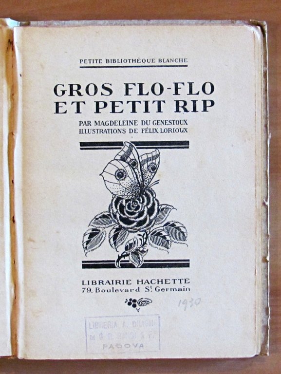 GROS FLO-FLO ET PETIT RIP - Coll. Petite Bibliotheque Blanche