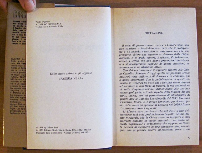 GUERRA AL GRANDE NULLA - Cosmo Oro, I ed. 1975