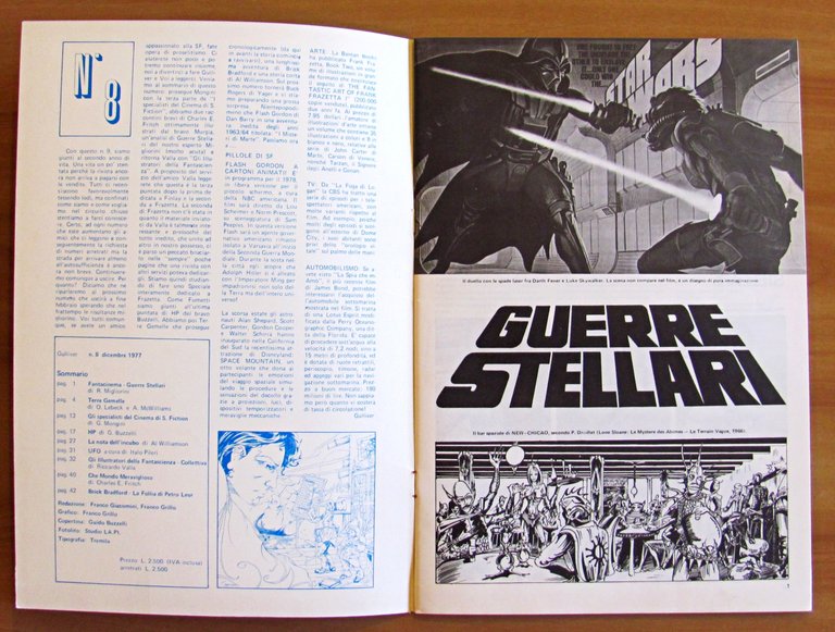 GULLIVER - Rivista di comics, Fantascienza, Fantasy e altre storie …