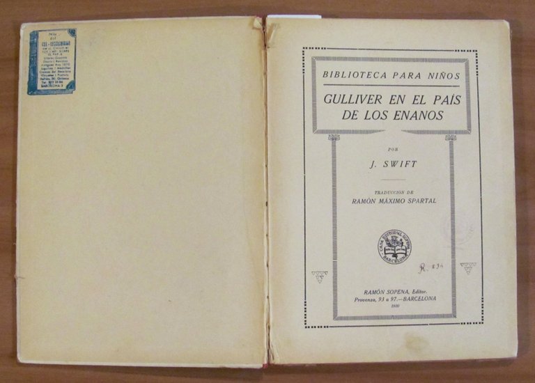 GULLIVER EN EL PAIS DE LOS ENANOS, 1930 - ill. …