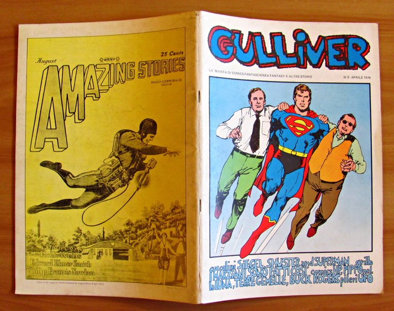 GULLIVER n.0/1976 Rivista di Comics Fantascienza e Fantasy - N.0/1976