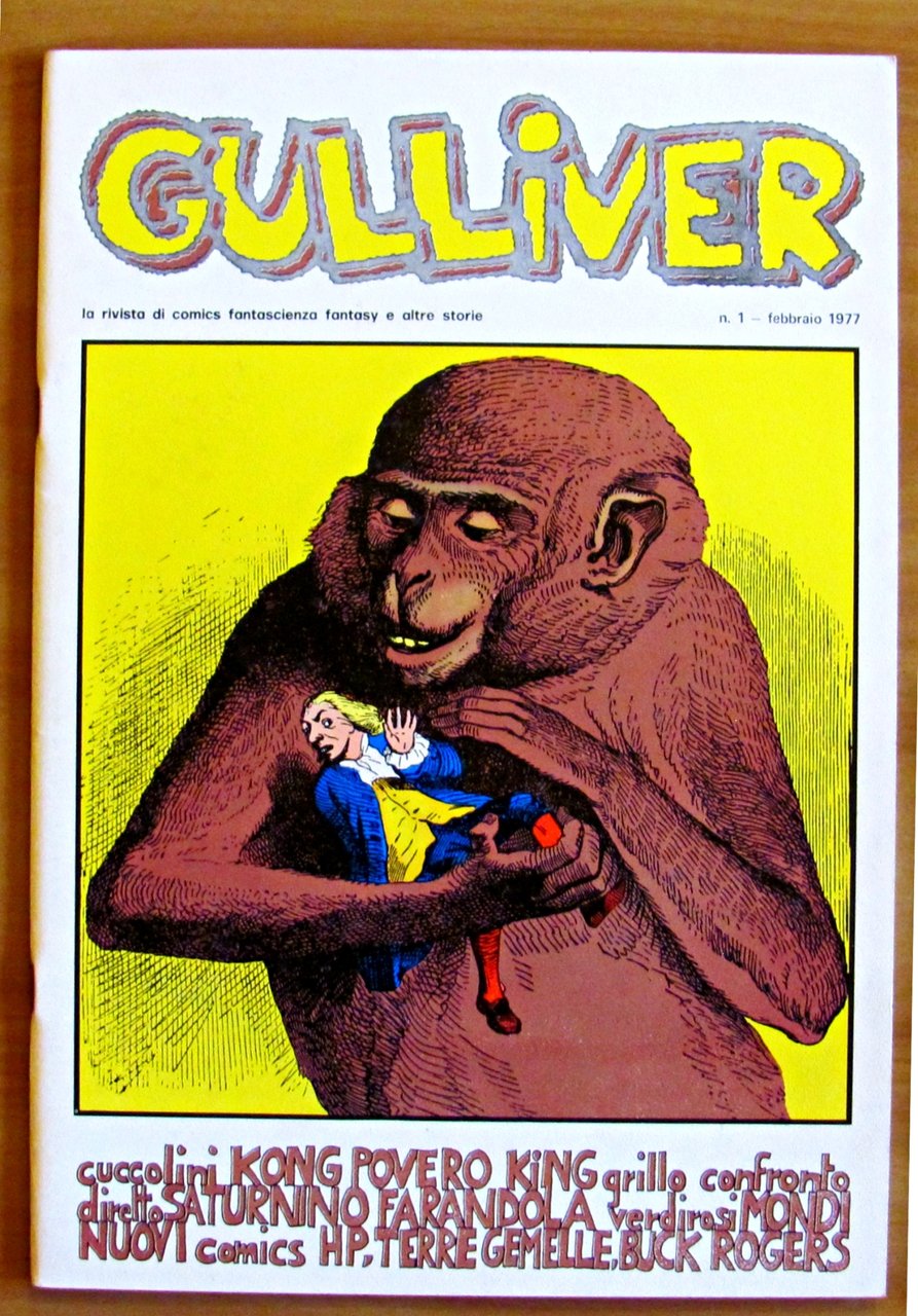 GULLIVER n.1/1977 Rivista di Comics Fantascienza e Fantasy - N.1/1977