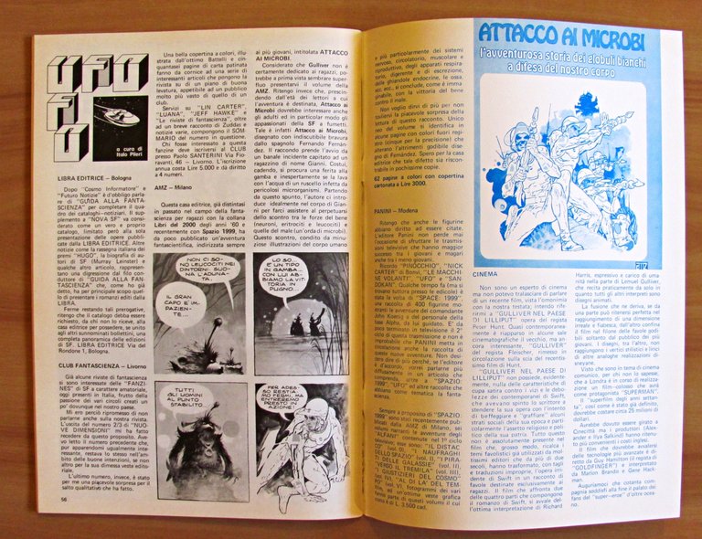 GULLIVER n.1/1977 Rivista di Comics Fantascienza e Fantasy - N.1/1977