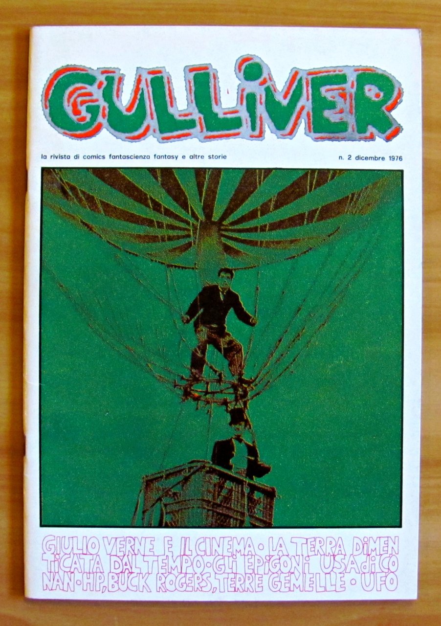 GULLIVER n.2/1976 Rivista di Comics Fantascienza e Fantasy - N.2/76