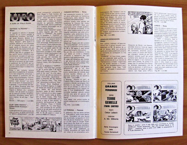 GULLIVER n.2/1976 Rivista di Comics Fantascienza e Fantasy - N.2/76