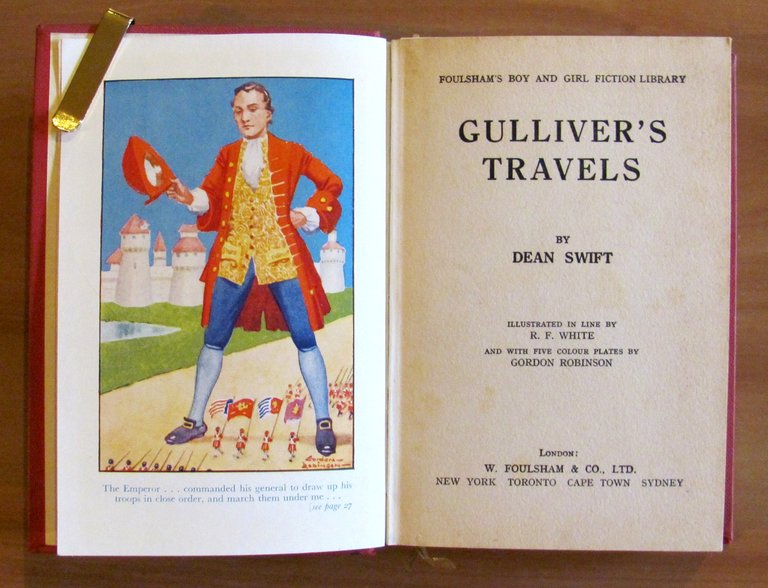 GULLIVER'S TRAVELS - 1930 ca. - ill. WHITE e ROBINSON