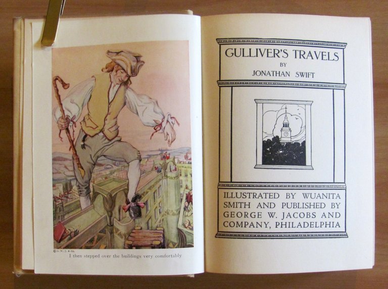 GULLIVER'S TRAVELS - 193O ca. - ill. WUANITA SMITH