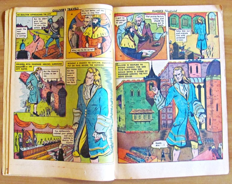 GULLIVER'S TRAVELS - Classics Illustrated n.16, 1946