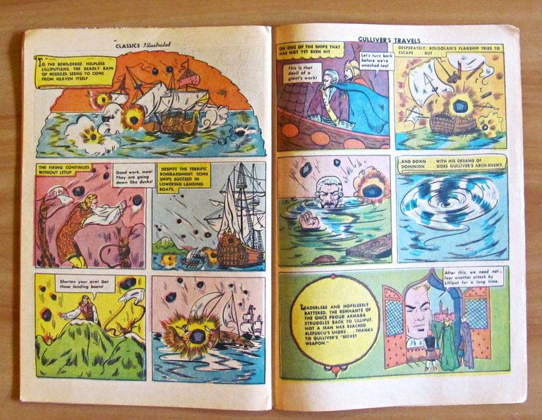 GULLIVER'S TRAVELS - Classics Illustrated n.16, 1946