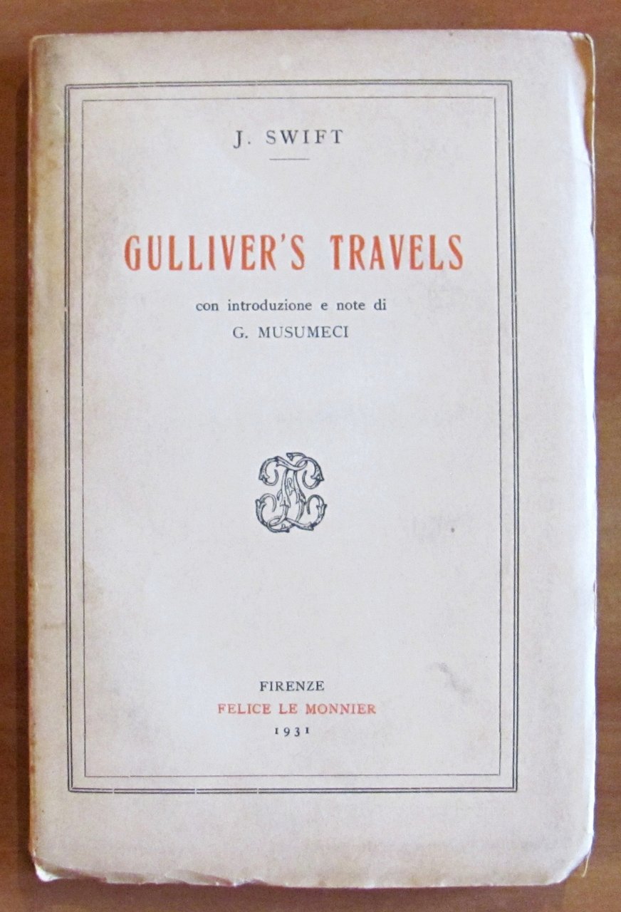 GULLIVER'S TRAVELS, 1931 - Intonso