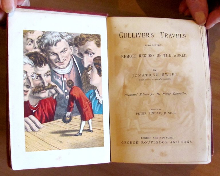 GULLIVER'S TRAVELS into several remote Regions of the World, fine …