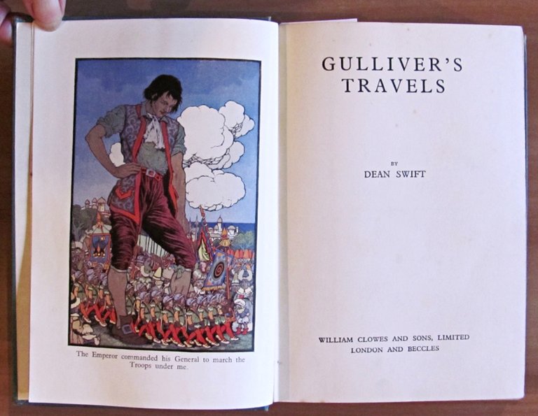 GULLIVER'S TRAVELS, s.d. anni '30/40 - illustrato