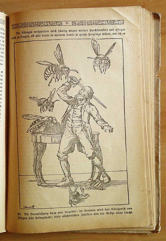 GULLIVERS REISEN UND ANDERE MARCHEN, 1921 - ill. HEINSDORFF e …