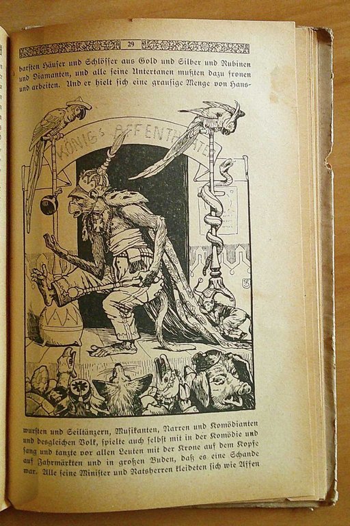 GULLIVERS REISEN UND ANDERE MARCHEN, 1921 - ill. HEINSDORFF e …