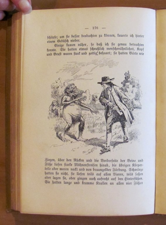 GULLIVERS REISEN zu fremden und celtcamen volkern, 1904 illustrato