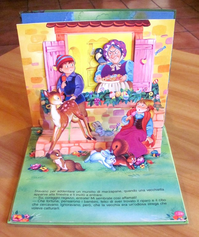 HANSEL E GRETEL - Libro Animato - POP-UP, 1995